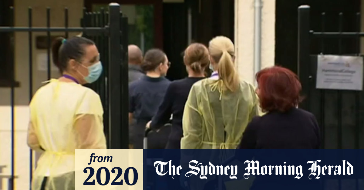 Video Coronavirus Melbourne nursing home resident tests positive